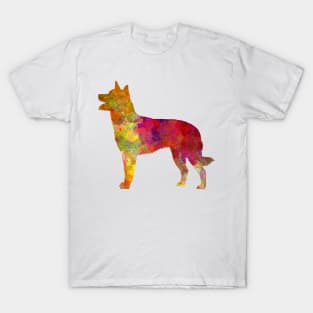 Australian Kelpie in watercolor T-Shirt